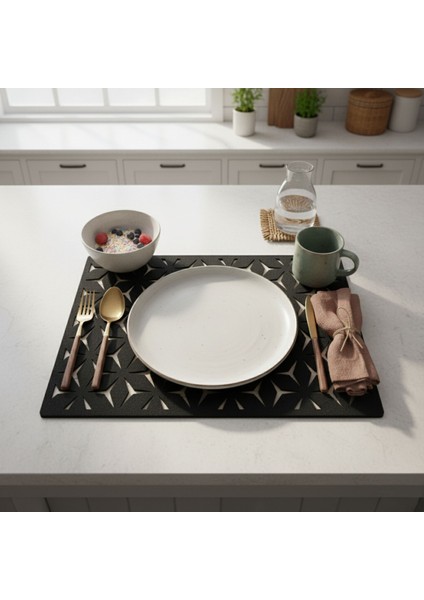 2 Adet Keçe Amerikan Servis Dikdörtgen Supla 33X44 cm fırsatları