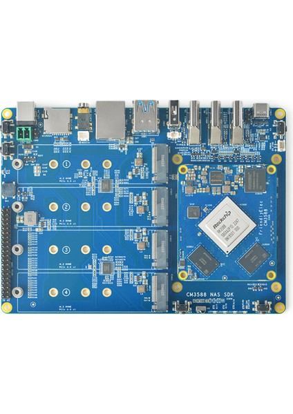 CM3588 Nas Kiti – 8gb Ram, 64GB eMMC (Alüminyum Koruma Kasasıyla Birlikte)