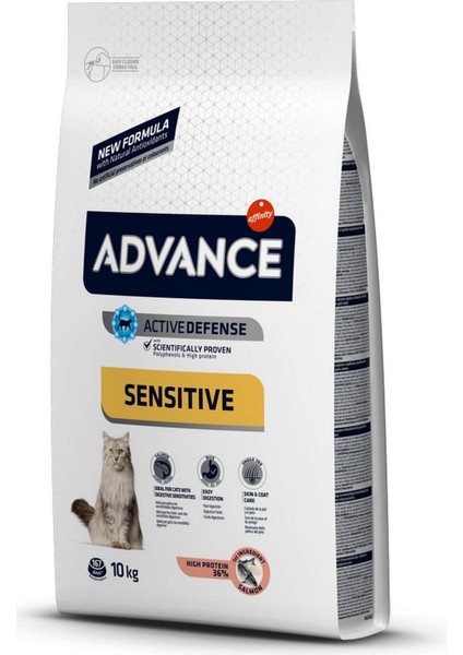 Techmrt Advance Cat Adult Salmon Sensıtıve 10KG