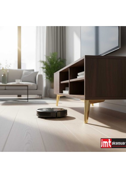 Piko 14 cm (8 Adet) Koltuk Baza Dolap Tv Ünitesi Yatak Odası Konsol Çocuk ve Genç Odası Ayağı