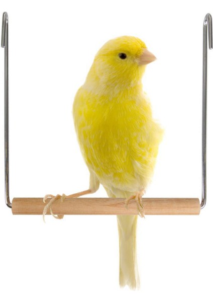 Techmrt Karlıe Ahşap Kuş Salıncağı 13X13X13CM