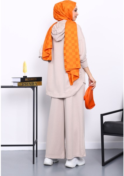 Taş Önü Kısa Arkası Uzun Tunik Pantolonlu Takım fırsatları