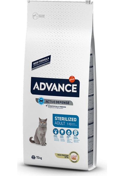 Techmrt Advance Cat Sterılızed Turkey 15 kg