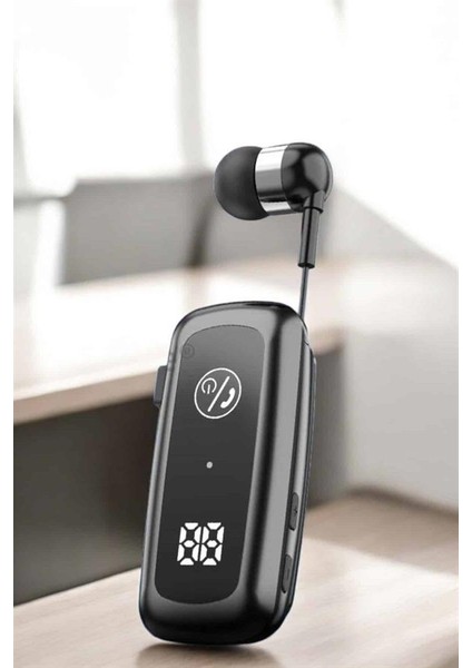 Kablolu Bluetooth Kulaklık Kulak Içi Stereo Mikrofonlu Dijital Göstergeli fırsatları