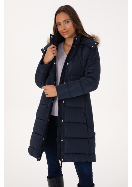 Kadın Lacivert Kaban 50308001-VR033 modelleri