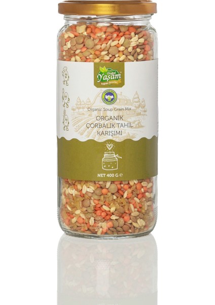 Organik +6 Ay Bebek Çorbalık Tahıl Karşım 400 gr modelleri