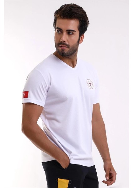 112 Dry Touch Unisex Kısa Kol - Beyaz indirimleri