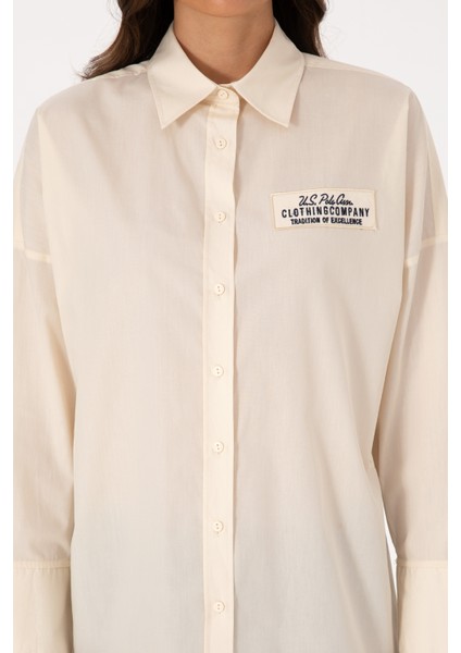 Kadın Gömlek Desenli 50308766-VR256