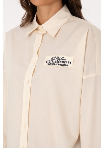 Kadın Gömlek Desenli 50308766-VR256