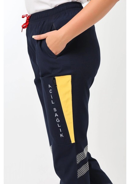 112 Unisex Likralı Yazlık Pantolon - Lacivert fiyatları