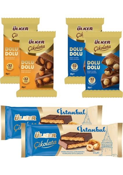 Çikolata Dolu Dolu ve Istanbul 6 Lı Lezzet Paketi