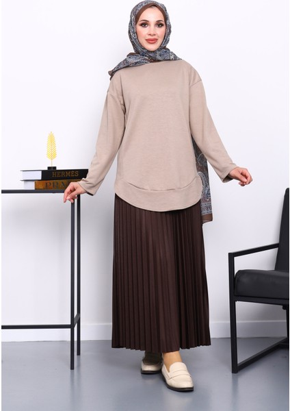 Vizon Bisiklet Yaka Modal Sweat fiyatları