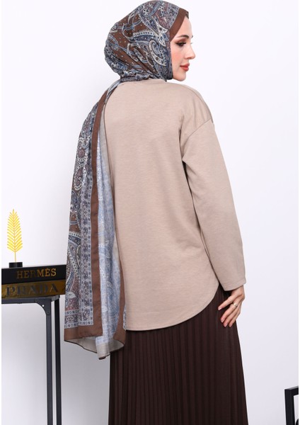 Vizon Bisiklet Yaka Modal Sweat fırsatları