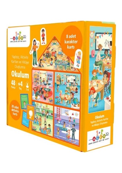 AÇEV- Okulum - Çocuklar Eğlenirken Hayal Gücünü Geliştirsin! fiyatları