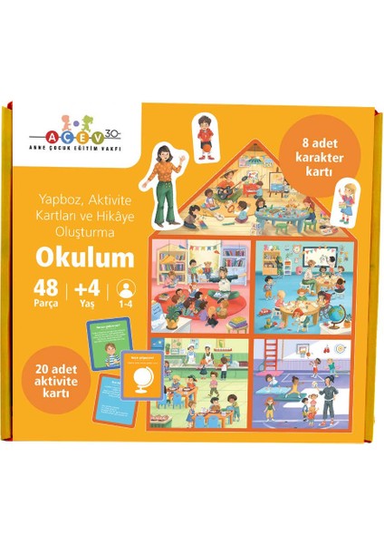 AÇEV- Okulum - Çocuklar Eğlenirken Hayal Gücünü Geliştirsin! modelleri
