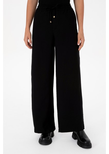 Kadın Siyah Pantolon (Kanvas-Chino) 50309340-VR046 fiyatları