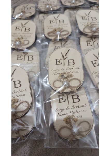 25 Adet Elips Ahşap Magnet Söz Nişan Kına Nikah Hediyelik Organizasyon Magneti (ELİPS01) fiyatları