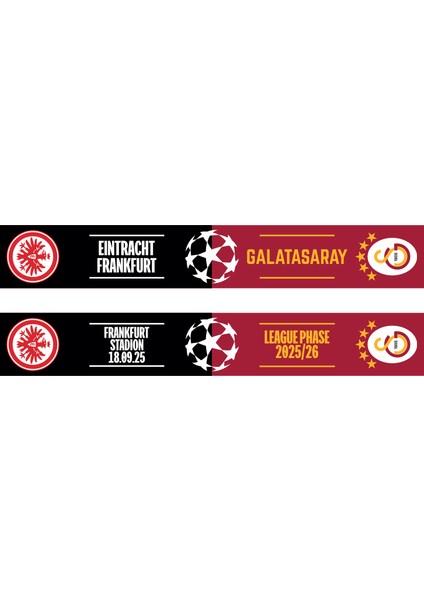 Galatasaray Frankfurt Şal Atkı U252250