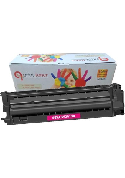 Hp 659A W2013A Muadil Toner Kırmızı 13.000 Sayfa M776 M856 E85055