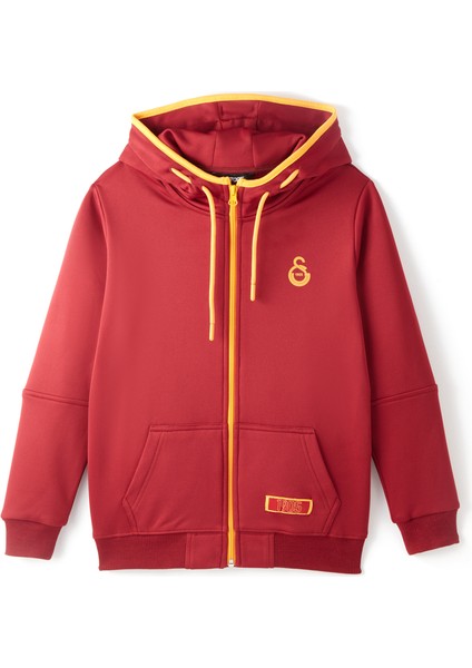 Galatasaray Fermuarlı Çocuk Hoodie C251033
