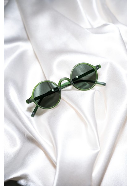 CG2873 Yeşil Unisex Yuvarlak Güneş fiyatları