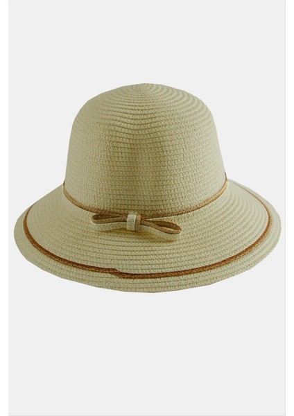 Techmrt Fiyonglu Hasır Şapka-Bej fiyatları