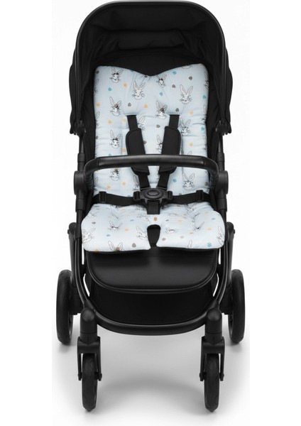 %100 Pamuklu Bebek Arabası Minderi – Bebeğiniz Için Rahat, Yumuşak ve Şık Dokunuş