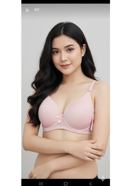 Balenli Desteksiz Sütyen – Rahat & Şık Tasarım - C Cup