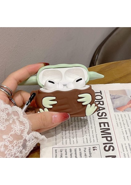 Airpods Pro 3. Nesil Uyumlu Bayb Yoda Karakter Silikon Koruma Kılıf ( 2025 ) modelleri