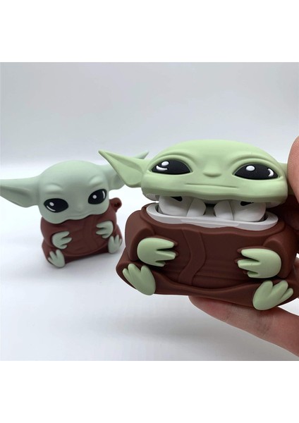 Airpods Pro 3. Nesil Uyumlu Bayb Yoda Karakter Silikon Koruma Kılıf ( 2025 ) fırsatları