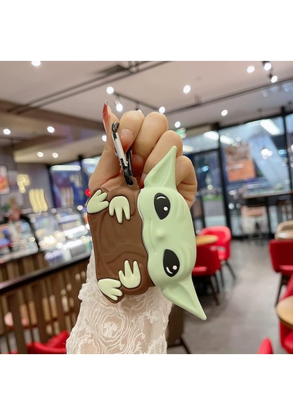 Airpods Pro 3. Nesil Uyumlu Bayb Yoda Karakter Silikon Koruma Kılıf ( 2025 ) indirimleri