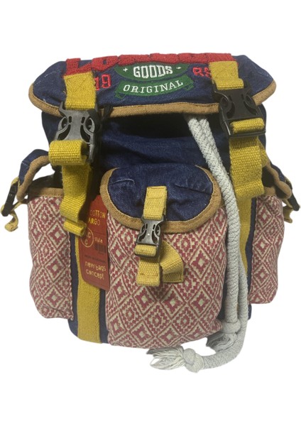 Tek Gözlü Vintage Disayn Unisex Sırt Günlük Okul Gezi Kamp Trekking Çantası Kc Ahtapot Bag 26 cm x 42 cm fiyatları