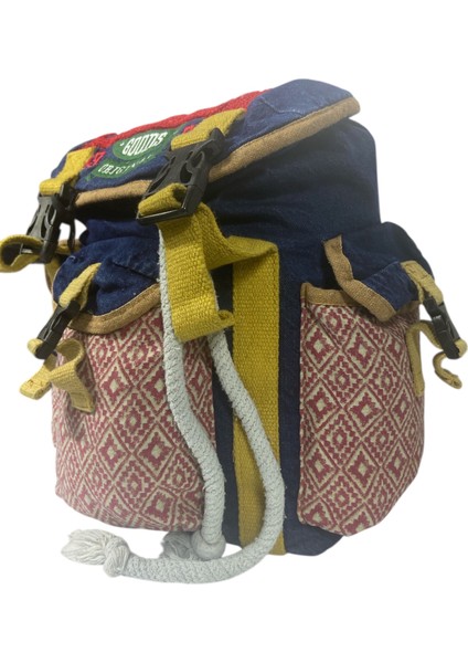 Tek Gözlü Vintage Disayn Unisex Sırt Günlük Okul Gezi Kamp Trekking Çantası Kc Ahtapot Bag 26 cm x 42 cm fırsatları