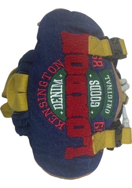 Tek Gözlü Vintage Disayn Unisex Sırt Günlük Okul Gezi Kamp Trekking Çantası Kc Ahtapot Bag 26 cm x 42 cm