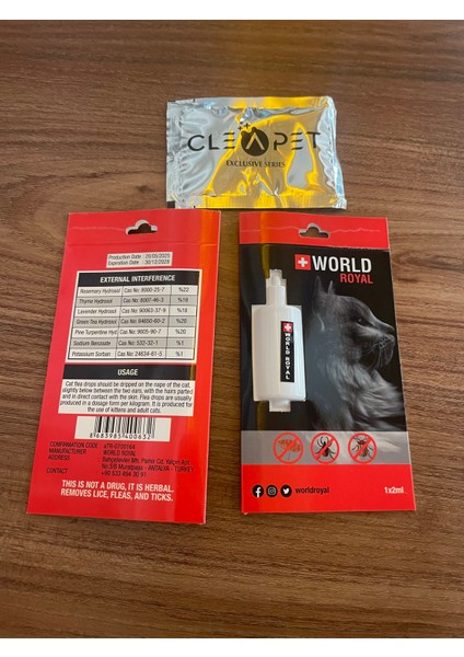 Dış P.arazit Bitkisel Damla ve Mendil