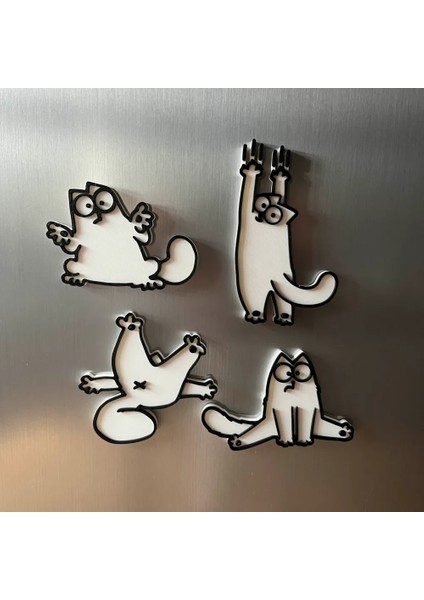 Simon's Cat Buzdolabı Magneti modelleri