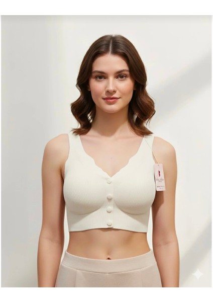 Umt Lazer Kesim Dikişsiz Sütyen – Balensiz & Düğmeli – Çıkarılabilir Kap