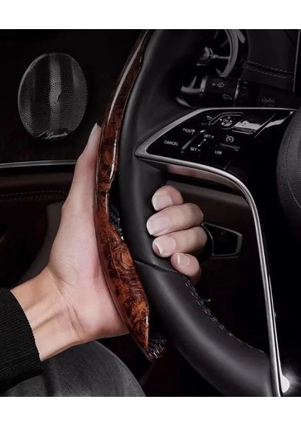 Ahşap Tasarımlı Direksiyon Simidi Koruma Kılıfı 2 Li - Stokta Olan Renk Gönderilir fiyatları