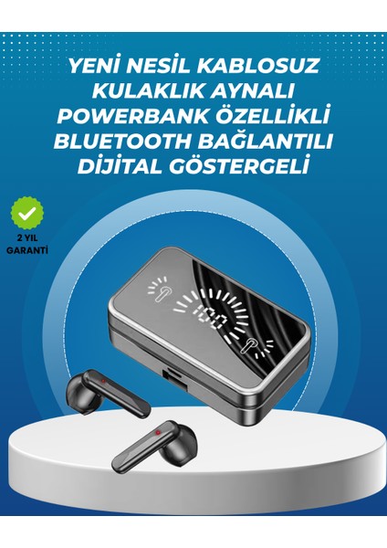 Bluetooth 5.4 Kablosuz Kulaklık – Gürültü Engelleme ve Dokunmatik Kontrol