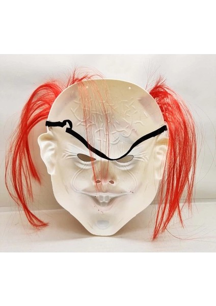 Kızıl Saçlı Joker Palyaço Maskesi modelleri