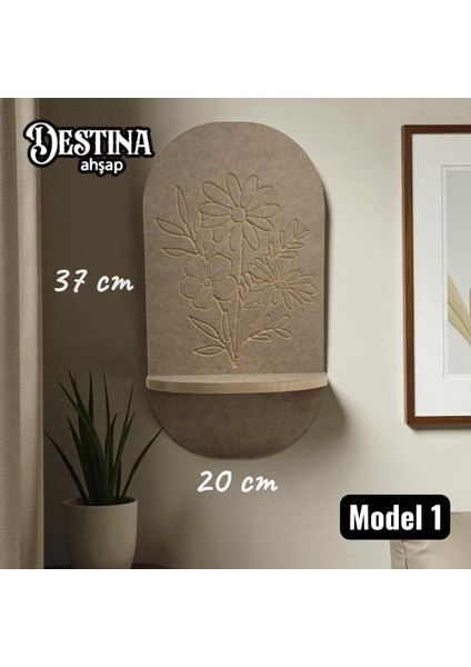 Boyanabilir Duvar Rafı