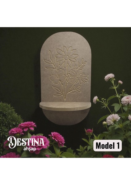 Boyanabilir Duvar Rafı modelleri