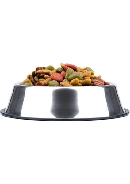 Paslanmaz Çelik Metal Mama Kabı 34 Cm. modelleri