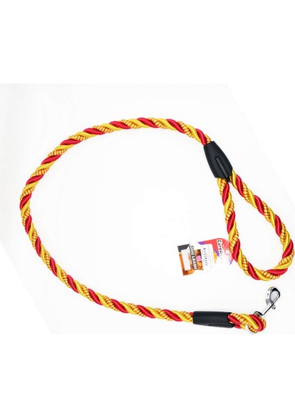 Techmrt Eurodog Köpek Uzatma 18MM x 120CM Sarı Kırmızı