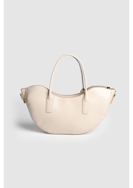 Lagraccio Paris Kadın Giglo Parlak Deri El ve Çapraz Çanta Vizon