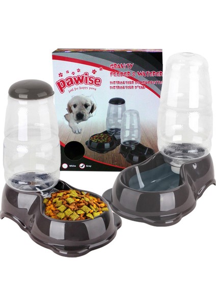 Techmrt Pawise Gravity Otomatik Mama ve Su Kabı 2,65 Lt