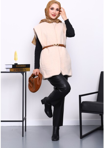 Bej Buklet Astarlı Yelek fiyatları