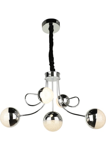 Larin Ledli 5.li Avize Krom Kaplama fiyatları