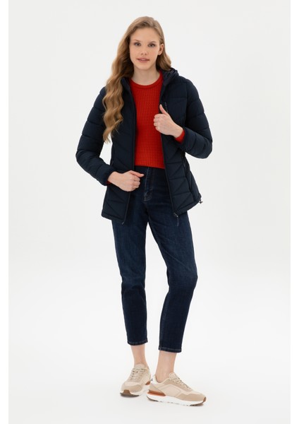 Kadın Lacivert Mont 50312004-VR033 fırsatları