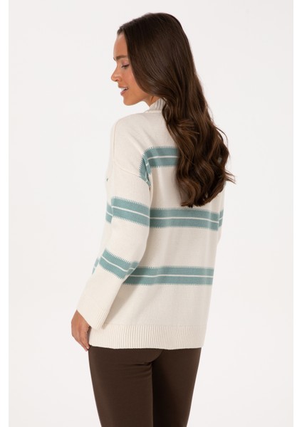 Kadın Krem Kazak /triko 50314666-VR071 indirimleri
